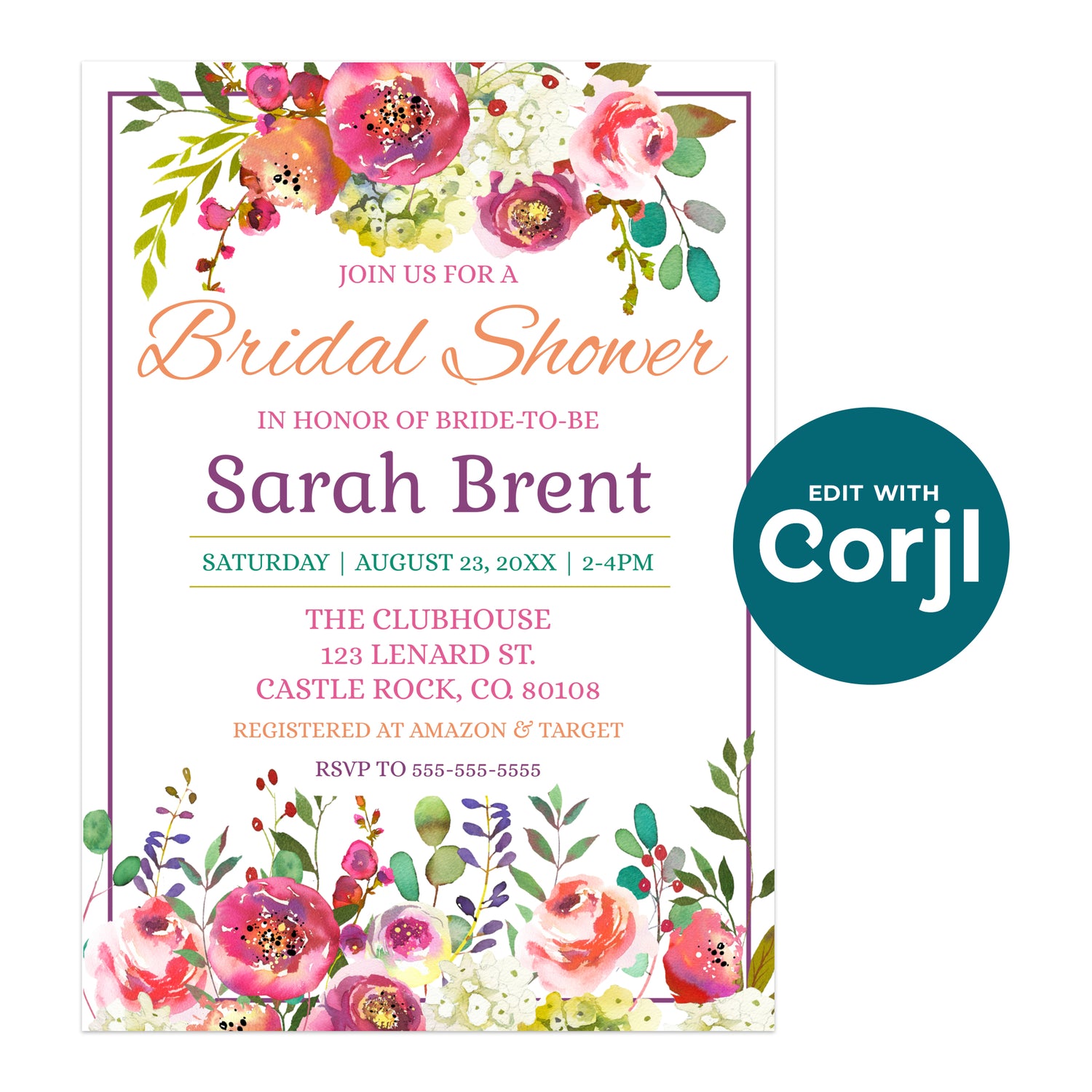 Bridal Shower Templates