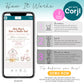 How to edit farm birthday invitation in Corjl on phone, instant access editable barnyard invite template, customize and download instructions